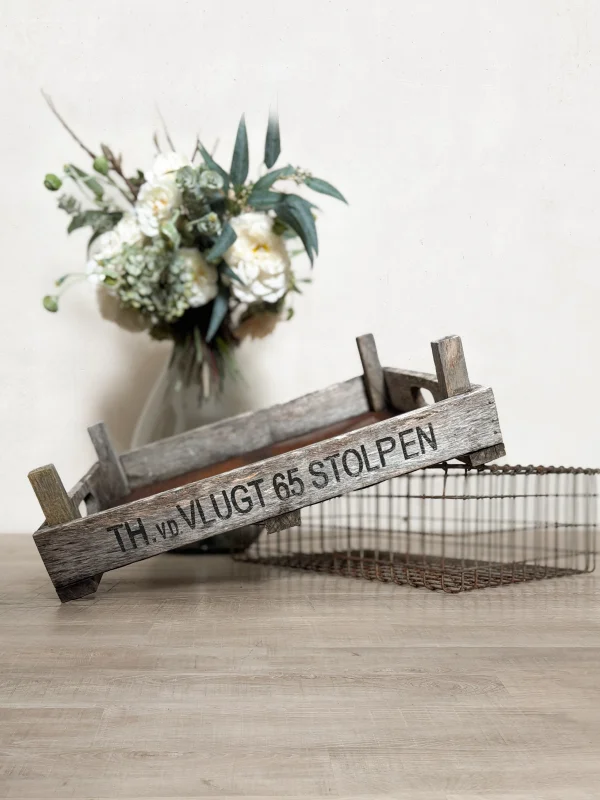 Shabby Chic Holzstapelbox Vlugt Stolpen
