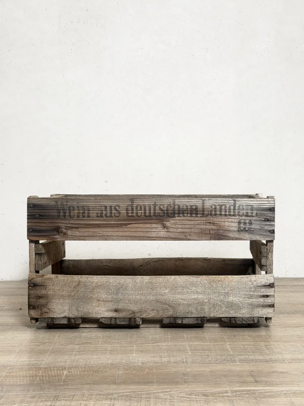 Rustikale Weinkisten