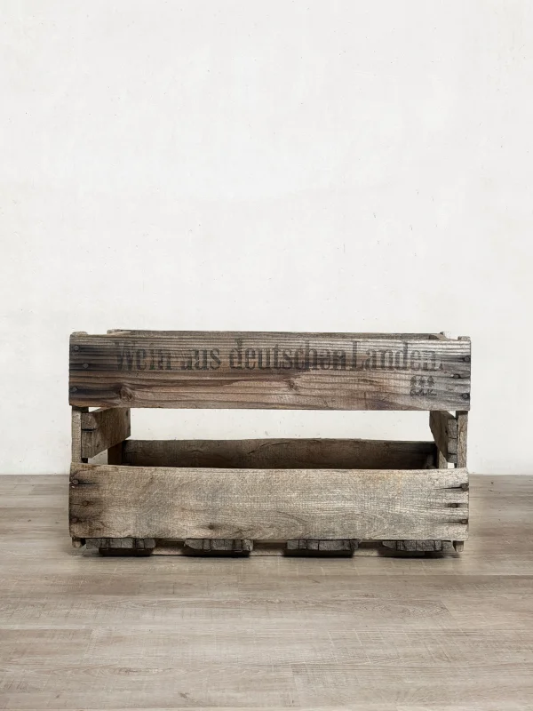 Rustikale Weinkisten