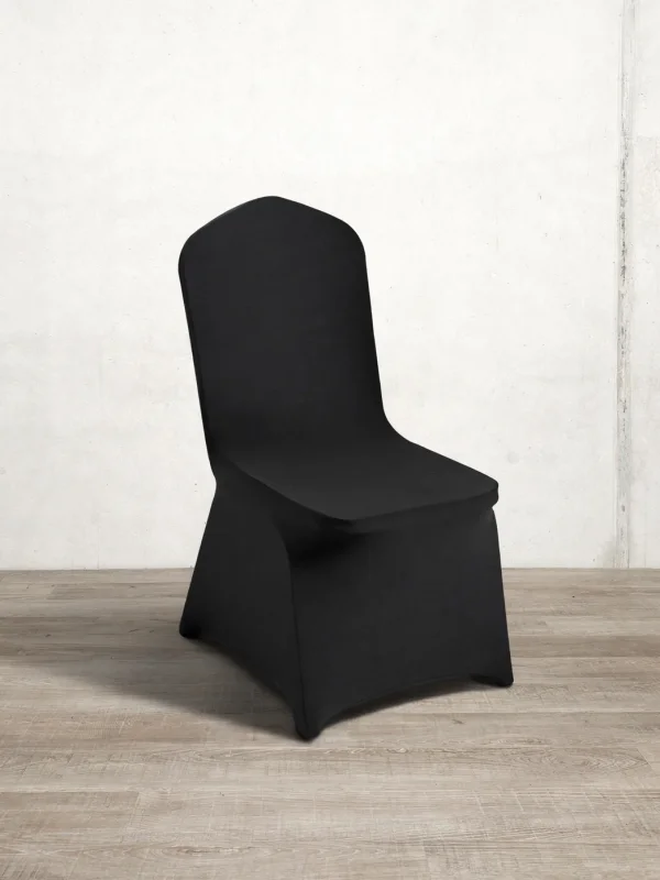 Stuhlhusse Stretch schwarz