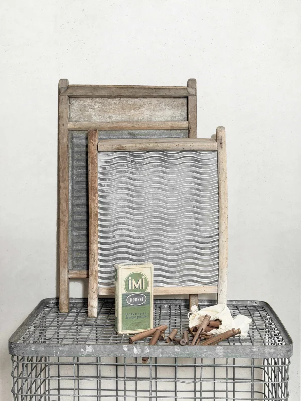 Vintage washboards - set of two